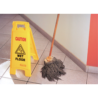 "Wet Floor" Safety Signs, English with Pictogram Stor-it Systems