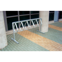 Style Bicycle Rack, Galvanized Steel, 12 Bike Capacity ND921 | Stor-it Systems