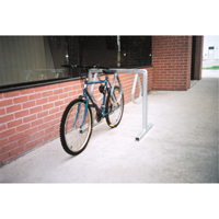 Style Bicycle Rack, Galvanized Steel, 6 Bike Capacity ND924 | Stor-it Systems
