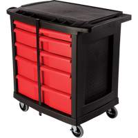 5-Drawer Mobile Work Centre, Plastic Surface NH485 | Stor-it Systems