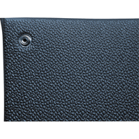 Comfort-King Anti-Static Matting, 2' W x 3' L x 3/8" T, Pebbled, Blue Stor-it Systems
