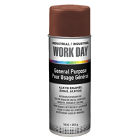 Industrial Enamel Paint, Brown, Gloss, 10 oz., Aerosol Can NI510 | Stor-it Systems
