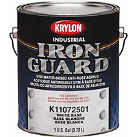 Émail acrylique à base d'eau Iron Guard<sup>MD</sup>, Gallon, Blanc NI821 | Stor-it Systems