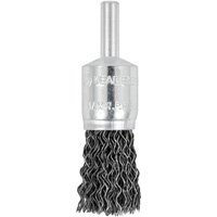 E050-20 Shaft Mounted Crimped End Brush, 1/2", 0.02" Fill, 1/4" Shank Stor-it Systems