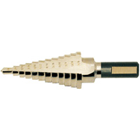 Foret &eacute;tag&eacute; de super premi&egrave;re qualit&eacute;, 1/8" - 1/2", Incr&eacute;ments de 1/32", Acier rapide Stor-it Systems