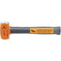 Masse &agrave; manche indestructible, 2,5 lb, 12", Prise Acier tubulaire Stor-it Systems