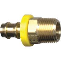 Raccord cannel&eacute; de boyau Grip-Tite, Laiton, 3/8" x 3/8" Stor-it Systems