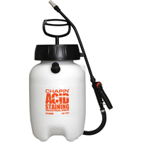Industrial Acid Staining Sprayers, 1 gal. (4 L), Plastic, 12" Wand NJ009 | Stor-it Systems