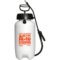 Pulv&eacute;risateurs industriels r&eacute;sistants &agrave; l'acide, 2 gal. (7,6 L), Plastique, Lance de 12" Stor-it Systems
