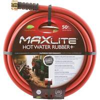 Hot Water Hose, Rubber, 5/8" dia. x 50' L Stor-it Systems