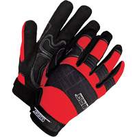 Gants performants &agrave; usage intensif avec paumes coussin&eacute;es, Taille Grand, Paume Synth&eacute;tique Stor-it Systems