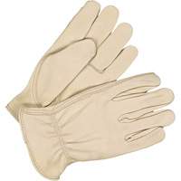 Gants de conducteur traditionnels, Grand, Paume en Cuir fleur de vache Stor-it Systems