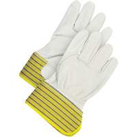 Classic Fitter Gloves, Large, Grain Cowhide Palm, Fleece Inner Lining Stor-it Systems