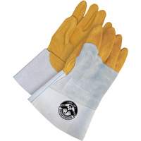 Gants de soudage &agrave; l'arc TIG Gander Brand, Cuir de daim refendu, Taille 11 Stor-it Systems