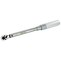 Micro-Adjustable Torque Wrench, Click, 3/8" Square Drive, 30 - 250 in-lbs. Stor-it Systems