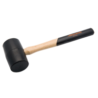Maillet en caoutchouc, 1 lb, Prise en Bois, 11-3/4" lo Stor-it Systems