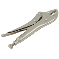 Locking Pliers, 5" Length, Curved Jaw NJH854 | Stor-it Systems