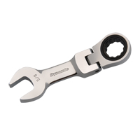 SAE Stubby Flex-Head Ratcheting Wrench NJI100 | Stor-it Systems