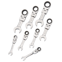 Stubby Wrench Set, Combination, 8 Pieces, Imperial NJI104 | Stor-it Systems