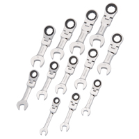 Stubby Wrench Set, Combination, 12 Pieces, Metric NJI105 | Stor-it Systems