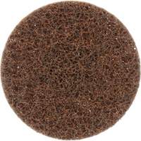 Disque de conditionnement de surface SC-DR Roloc Scotch-Brite, 3" dia., Grain Cors&eacute;, Oxyde d'aluminium Stor-it Systems