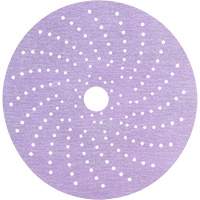 Disque de ponçage net mauve Hookit, dia 6", Grain P240, Oxyde d'aluminium, Poids C Stor-it Systems