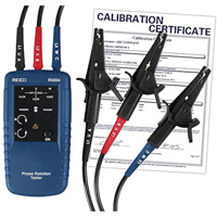 Phase and Motor Rotation Tester with Calibration Certificate Stor-it Systems