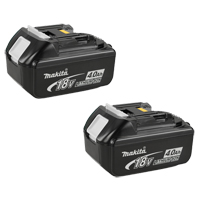 Battery, Lithium-Ion, 18 V, 4 A Stor-it Systems