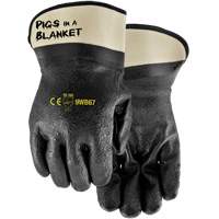 Gants enduits Pigs in a Blanket, Taille unique, R&ecirc;vetement PVC/Nitrile Stor-it Systems
