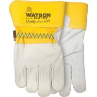 Double Trouble Gloves, One Size, Grain Cowhide Palm Stor-it Systems