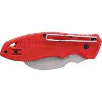 FastBack™ Hawk Bill Folding Knife, 2-1/4" Blade, Stainless Steel Blade, Plastic Handle NKB804 | Stor-it Systems