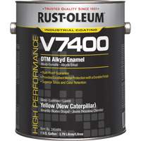 V7400 System 340 VOC DTM Alkyd Enamel, Yellow, High-Gloss, Gallon NKC132 | Stor-it Systems