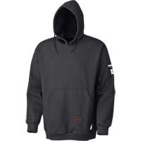 335 Flame-Resistant Pullover Hoodie, Men's, Large, Black, 22 cal/cm² Stor-it Systems