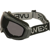 Uvex Sub-Zero Safety Goggles, Grey Lens, Anti-Fog/Anti-Scratch, Closed Vent Stor-it Systems