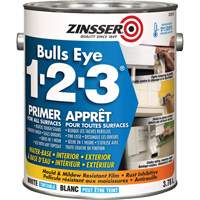 Bulls Eye 1-2-3<sup>®</sup> Water-Base Primer, 3.78 L, Gallon, White NKF446 | Stor-it Systems