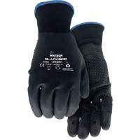Gants enduits Stealth Blackbird, T-Grand, R&ecirc;vetement Nitrile micromousse, Calibre 15, Enveloppe en Polyester Stor-it Systems