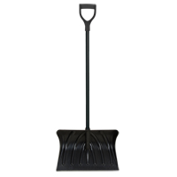 Poly Snow Shovel, Polypropylene Blade, 19-3/4" Wide, D-Grip Handle NM810 | Stor-it Systems