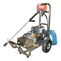 Cold/Hot Water Pressure Washer, Electric, 1900 PSI, 4 GPM Stor-it Systems