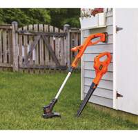 Max* String Trimmer/Edger & Hard Surface Sweeper Combo Kit, 10", Battery Powered, 20 V NO692 | Stor-it Systems