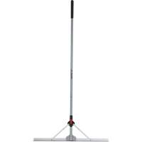Landscaping Level Rake with Folding Head, Fibreglass Handle, 36" W, Aluminum Blade NO793 | Stor-it Systems