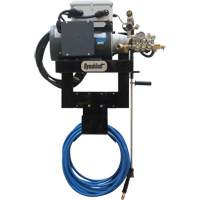 230V Wall Mounted Hot & Cold Water Pressure Washer, Electric, 1900 PSI, 4 GPM Stor-it Systems