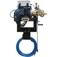 575V Wall Mounted Hot & Cold Water Pressure Washer, Electric, 1900 PSI, 4 GPM Stor-it Systems