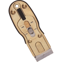 Ergonomic Razor Scrapers, Carbon Steel Blade, 1-1/2" Wide, Rubber Handle Stor-it Systems