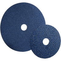 BlueFire&reg; F826P Fibre Discs, Zirconia Alumina, 24, 4-1/2" Dia x 7/8" Arbor Stor-it Systems