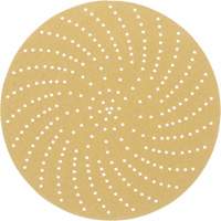 Hookit Clean Sanding Disc, 6" Dia., P120 Grit, Aluminum Oxide, C-Weight Stor-it Systems