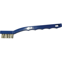 Petites brosses de nettoyage, Laiton, 3 x 7 rangs de fils, Longueur 7-3/4" Stor-it Systems