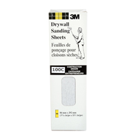 Tri-M-ite Fre-Cut Die -Cut Drywall Sheet, 11-1/4" x 3-5/16", 100 Grit, Silicon Carbide Stor-it Systems