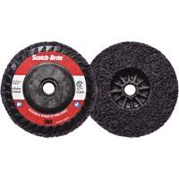 Disque  Clean and Strip  XT Pro Scotch-Brite, 4-1/2" dia., Grain Extra grossier, Carbure de silicium Stor-it Systems