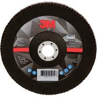 Disque &agrave; lamelles &agrave; changement rapide 769F, 7" x 7/8", Type 29, Grain 40+, Oxyde d'aluminium/C&eacute;ramique Stor-it Systems