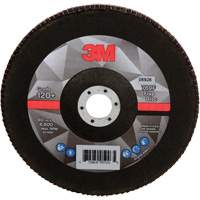 Disque &agrave; lamelles &agrave; changement rapide 769F, 7" x 7/8", Type 27, Grain 120+, Oxyde d'aluminium/C&eacute;ramique Stor-it Systems